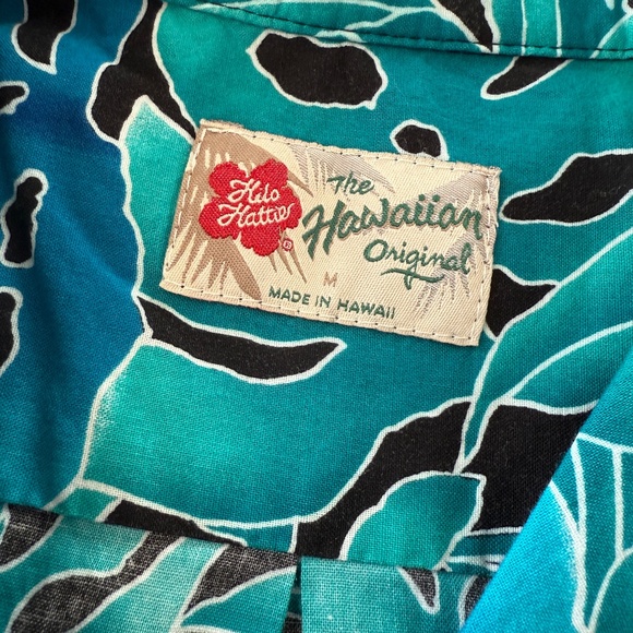 VINTAGE HILO HATTIE ALOHA SHIRT SIZE: MEDIUM - Picture 4 of 4